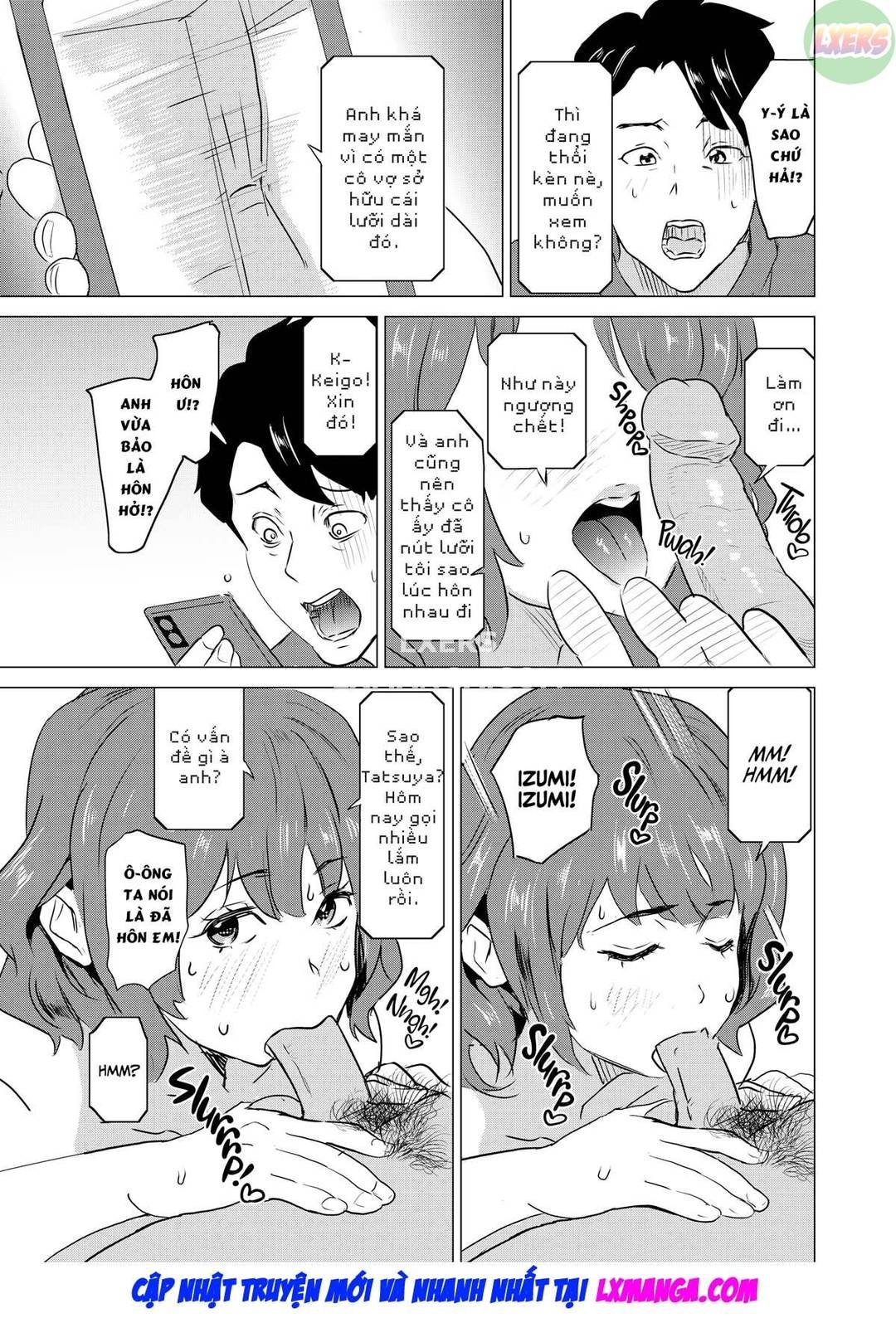 tôi khiến vợ mình phải làm việc ở nhà thổ chapter 3 24