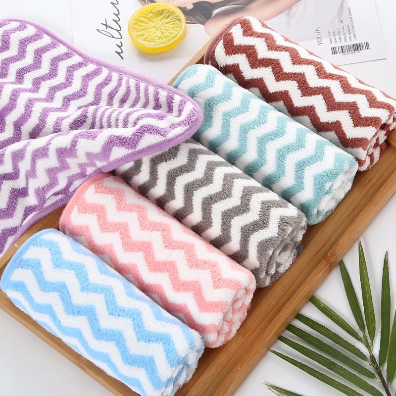 Khăn Mặt Xuất Hàn Quốc 25*30Cm Siêu Thấm Hút