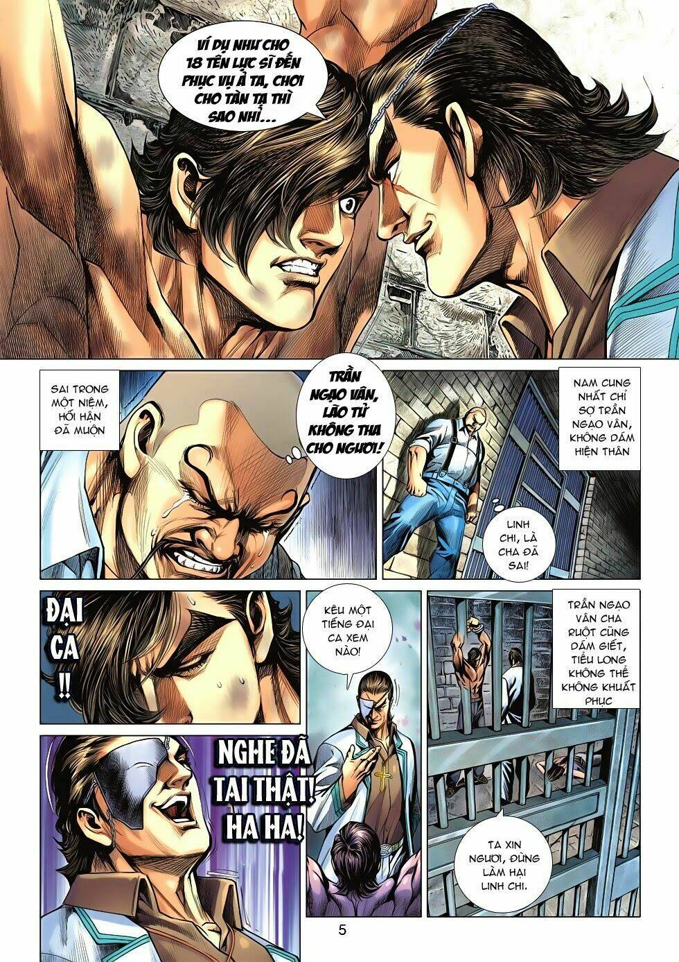 tân tác long hổ môn chapter 594 5