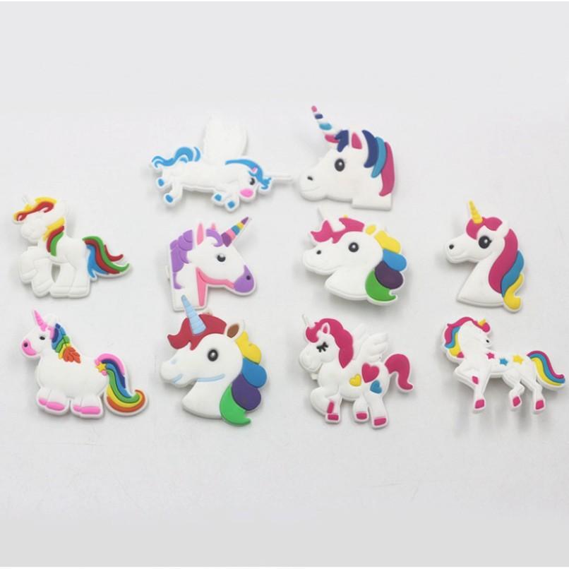 Ghim cài áo Unicorn/ mặt cười đáng yêu