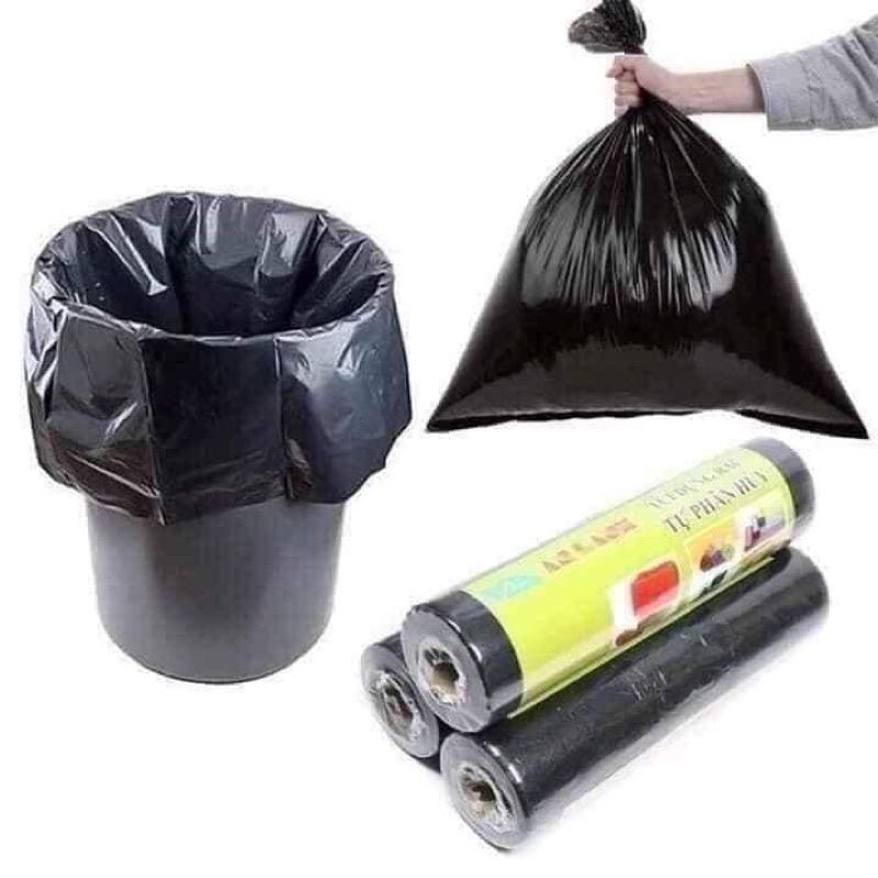Túi đựng rác đen tự phân huỷ(40x60cm) -cuộn túi rác đen tự phân hủy ( mỗi cuộn 500g)