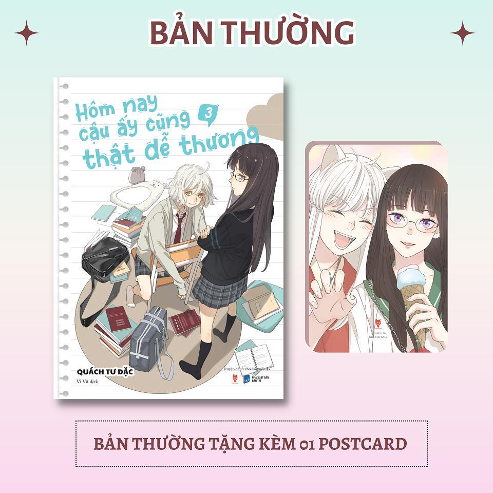 Sách - Hôm Nay Cậu Ấy Cũng Thật Dễ Thương - Tập 3 - AZ Việt Nam