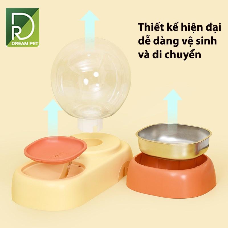 Bát Ăn Bình Cấp Nước Tự Động Cho Chó Mèo - Bát Ăn Bình Cấp Nước Tự Động Cho Chó Mèo Dung Tích Lớn (PKW21)