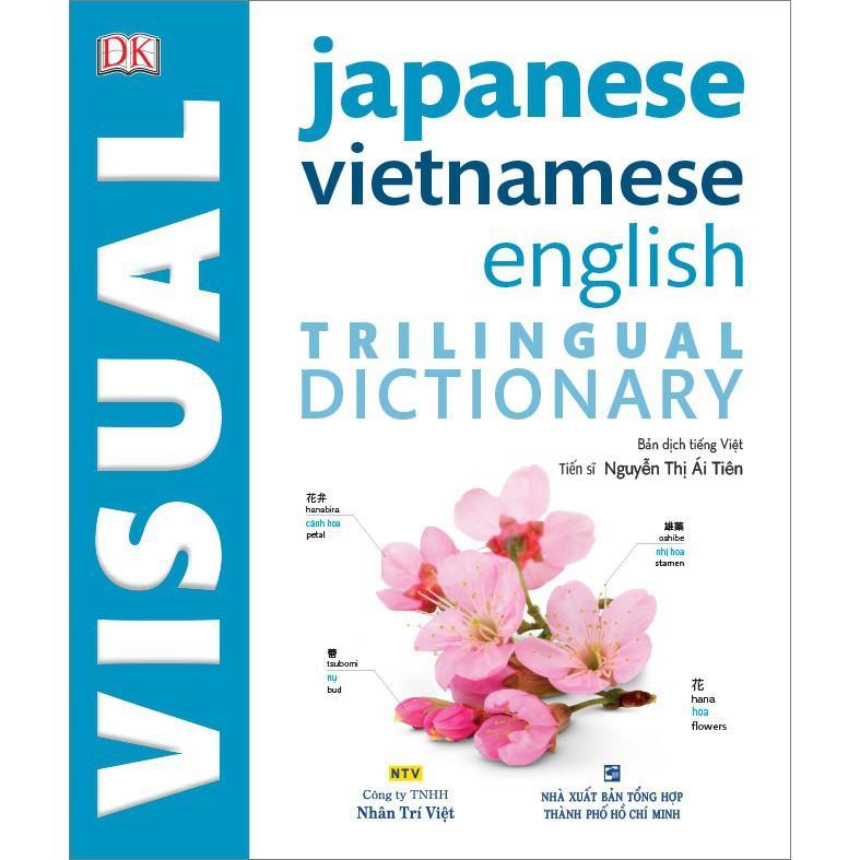 Sách - DK Trilingual Visual Dictionary - Japanese Vietnamese English - Nhân Trí Việt