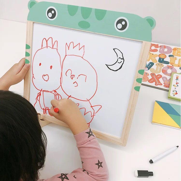 Đồ Chơi Bảng Edu Nam Châm Ghép Hình Động Vật, Học Bảng Chữ Cái, Số, Phép Tính, Tiếng Anh, Tangram Bằng Gỗ