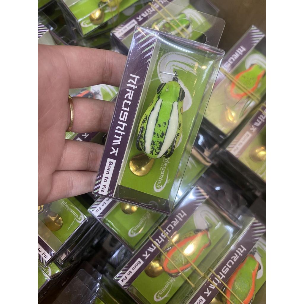 Mồi giả câu lure cá lóc, nhái hơi Hirushima Poison Frog 2022 Thái Lan 45mm- 6gr