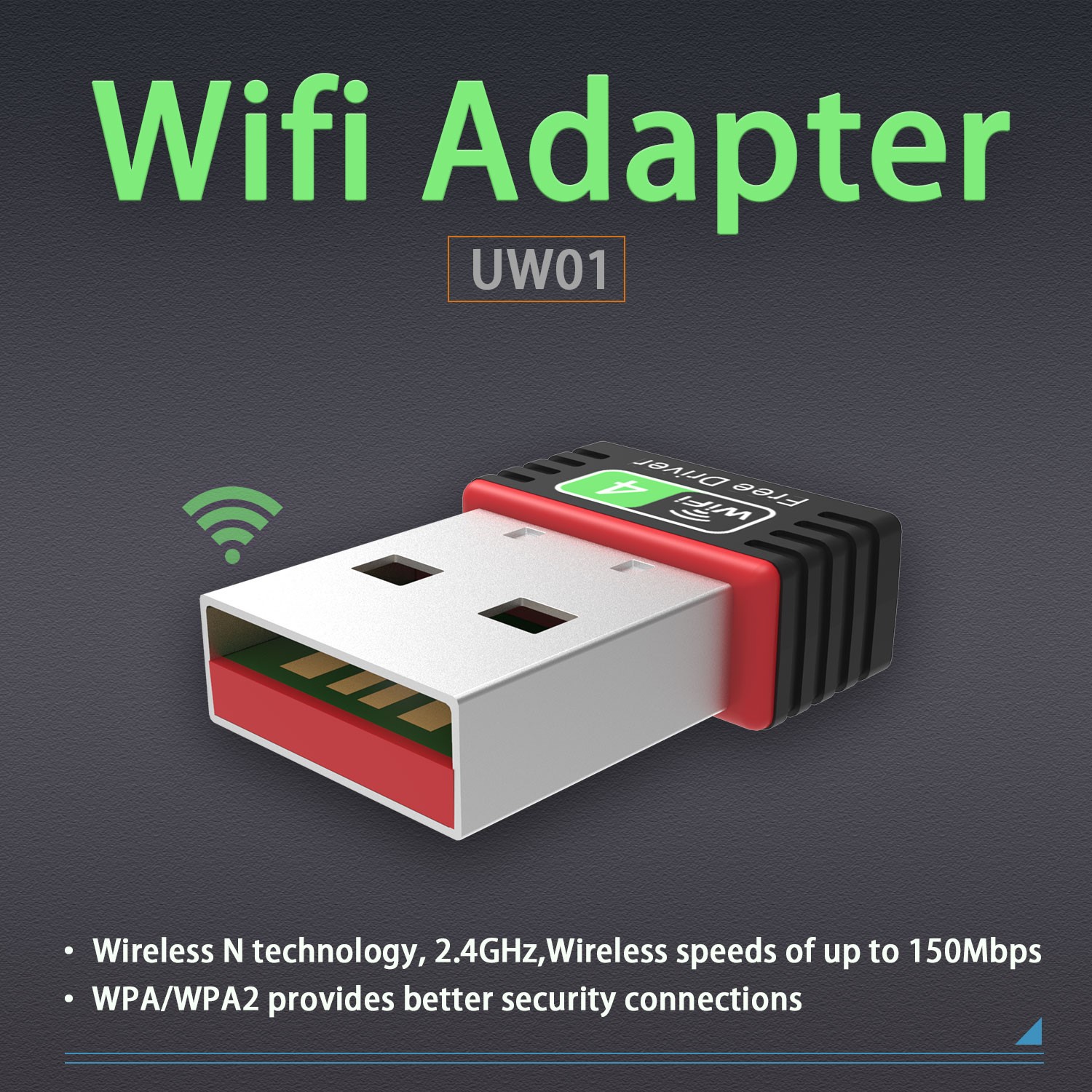 Wifi USB wireless 2.0 lv-UW01 Pix-Link