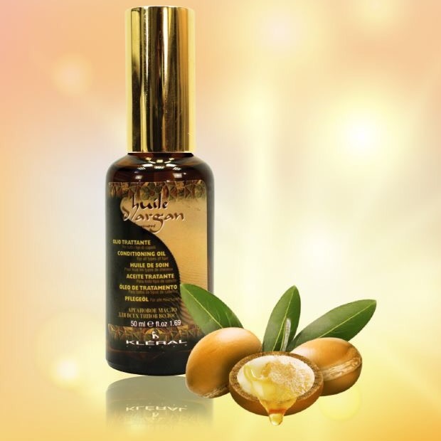 Tinh dầu dưỡng tóc Kleral Huile D'argan oil Trattante Olio Italy 50ml