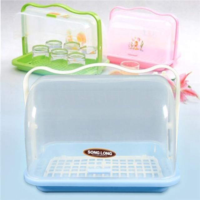 Kệ úp cốc có lồng chụp
