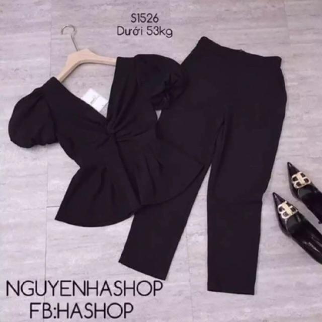 Set bộ xoắn ngưc, tay phồng siêu xinh