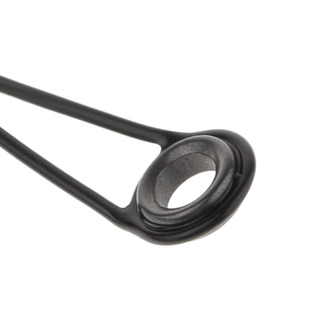 20pcs Single Leg Fishing Rod Guides Line Ring DIY Pole Repair Kit