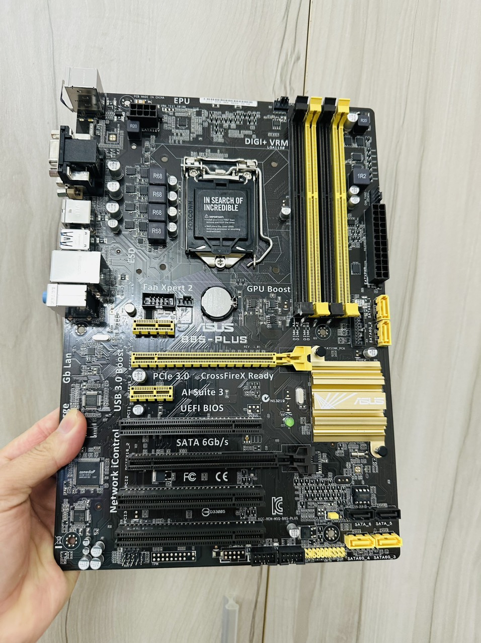 Bo Mạch Chủ (Mainboard) ASUS B85-PLUS (HÀNG CHÍNH HÃNG)