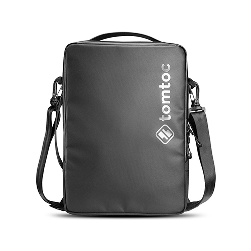 TÚI ĐEO CHÉO TOMTOC URBAN CODURA SHOULDER BAGS FOR ULTRABOOK 13/14" BLACK – H14-C01D
