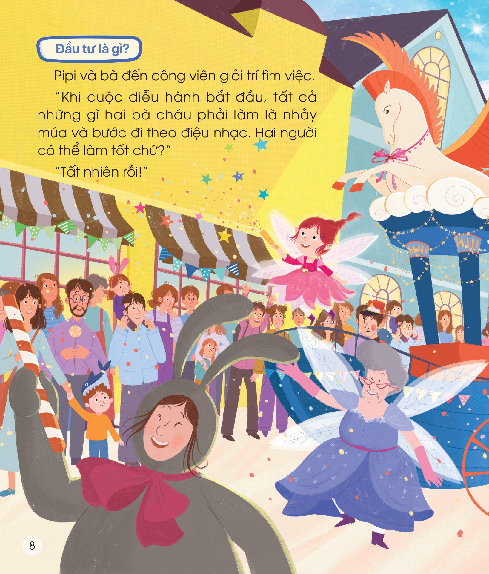 Sách - Kỹ Năng Quản Lý Tài Chính Đầu Đời Cho Trẻ - Kiếm Tiền Thông Minh - Tiêu Tiền Đúng Cách - Hành Trình Đầu Tư Chứng Khoán Của Pipi