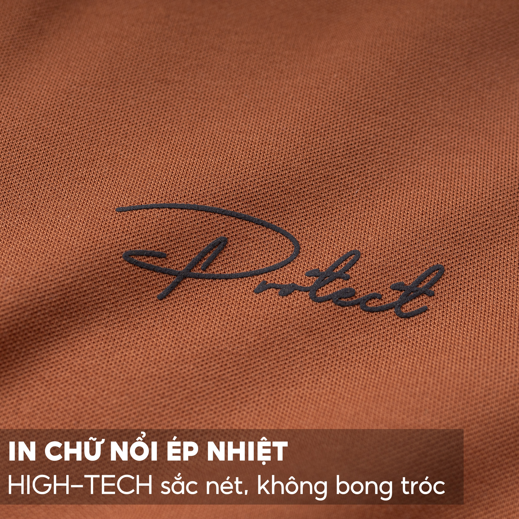 Áo Polo Nam 5S PROTECT Premium, Mềm Mịn, Thấm Hút, Thiết Kế Phối Màu Tay Áo, In Chữ Trẻ Trung, Lịch Lãm