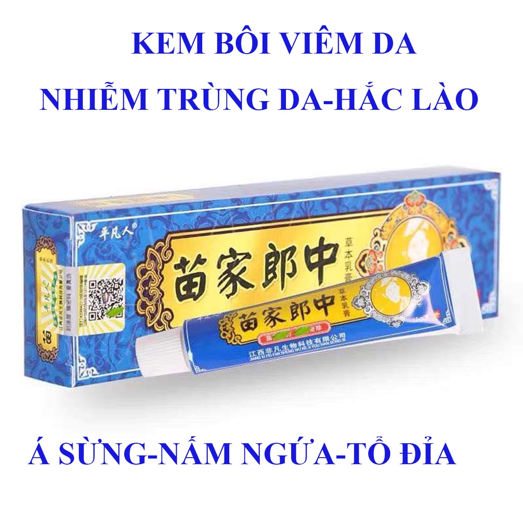 Kem bôi da liễu đông y -Nấm ngứa, tổ đỉa, hắc lào, lang ben, vảy nến, á sừng, zona các vấn đề về da