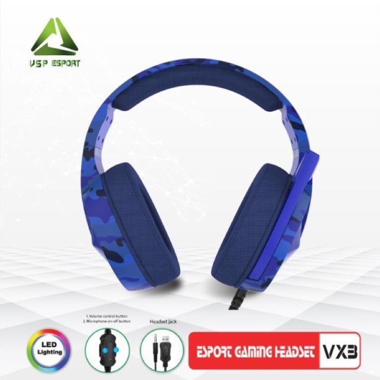 TAI NGHE VSP ESPORT GAMING VX3