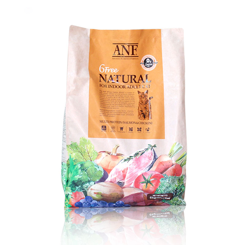 ANF 6free - Thức ăn hạt hữu cơ CHO MÈO Trưởng Thành 6kg