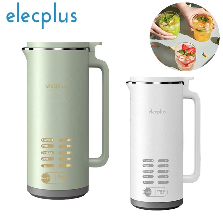 Máy làm sữa hạt Mini cao cấp thương hiệu Elecplus EP-S500 inox 304 - Công suất: 500W - Có 2 màu: Trắng và Xanh - HÀNG NHẬP KHẨU