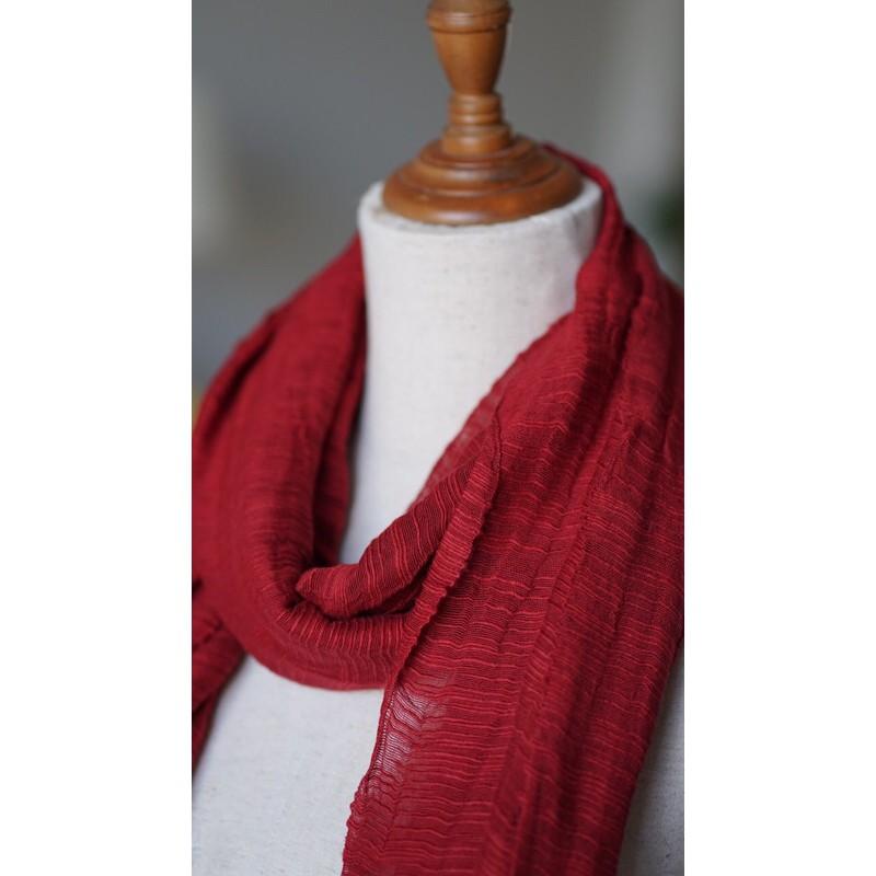 Khăn lụa, Khăn tơ tằm dệt tại Việt Nam, nhuộm màu An toàn, thương hiệu Óng silk, Mã K146a