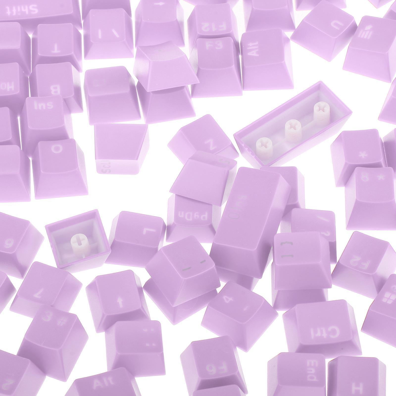 2set 108-Key/set ABS Translucent Keycaps Key Caps for Mechanical Keyboards