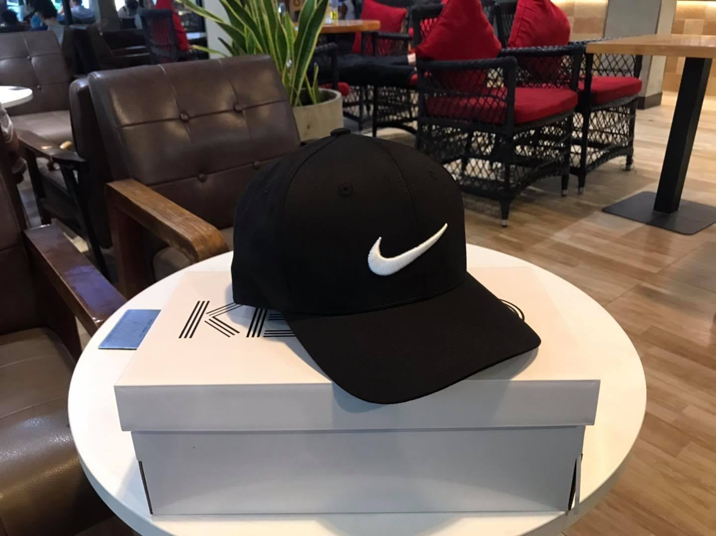 Nón kết, mũ lưỡi trai Ni.ke phối vải kaki form chuẩn thời trang cao cấp