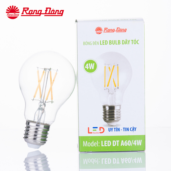Led dây tóc ánh sáng vàng 4W