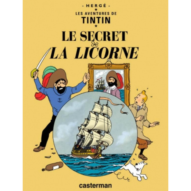 Truyện tranh tiếng Pháp: Tintin - T11 - Le Secret De La Licorne