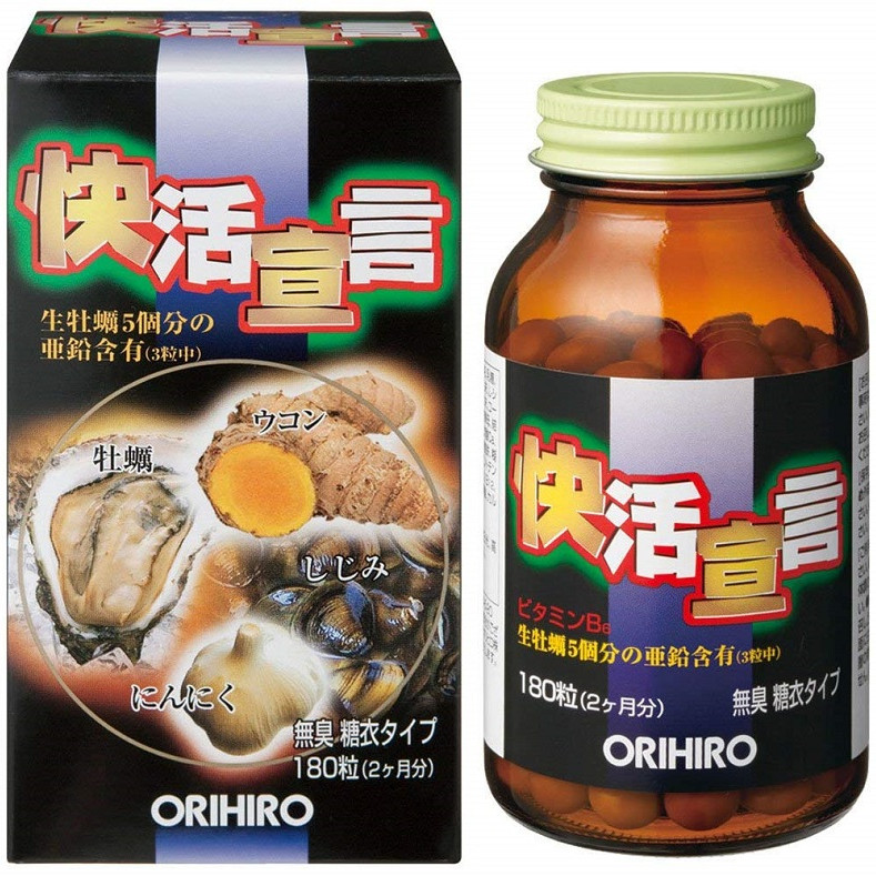 Thực Phẩm Chức Năng Tinh Chất Hàu Nghệ Orihiro Nhật Bản ( ORIHIRO New Oyster Extract Tablets)