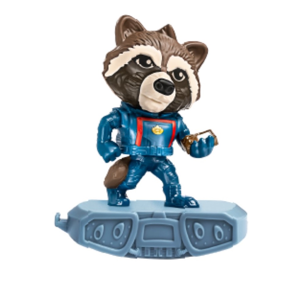 [Chinh hang]Mô hình chuồn Rocket trong Guardians of the Galaxy Toys McDonald 2115 4