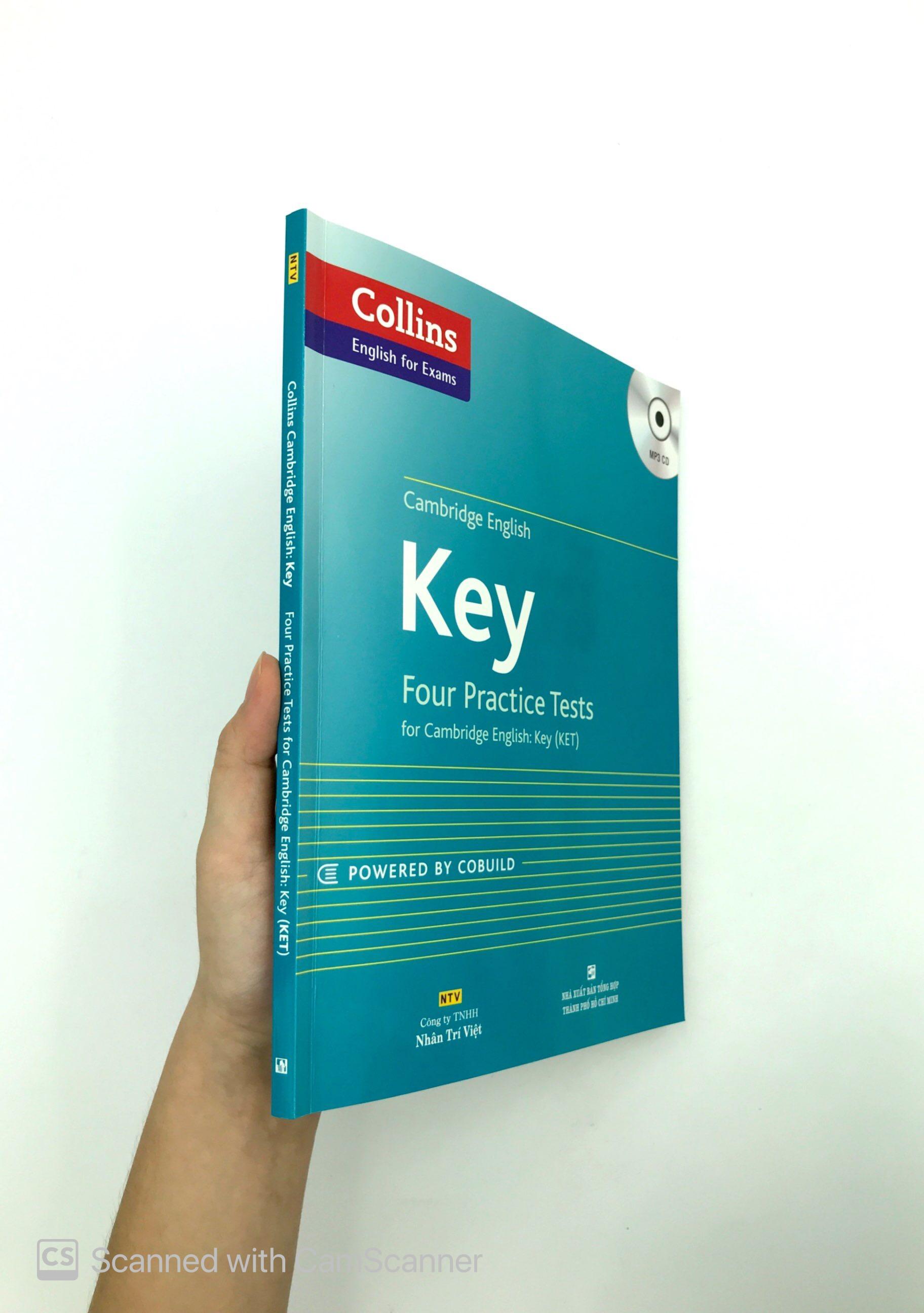 Sách Collins Cambridge English Key - Kèm CD