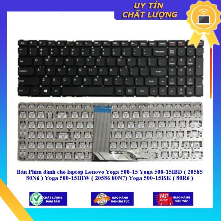 Bàn Phím dùng cho laptop Lenovo Yoga 500-15 Yoga 500-15IBD Yoga 500-15IHW Yoga 500-15ISK - Hàng Nhập Khẩu New Seal