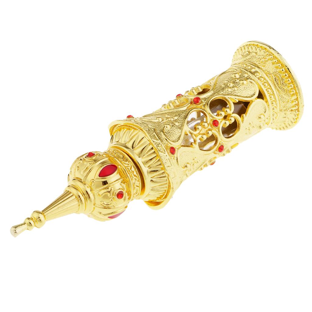 Antiqued Metal Hương Chai Tinh Dầu Chai Chai Nước Hoa