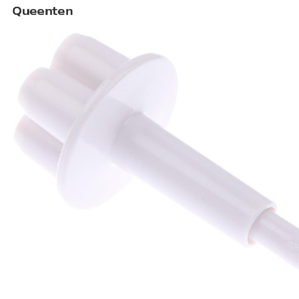 Queenten 4Pcs Plum Flower Fondant Cake Cutter Plunger Cookie Mold Decorating Candy Mould QT