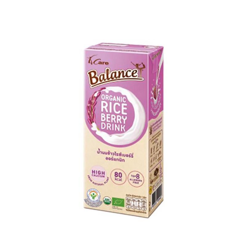 Sữa gạo tím hữu cơ 4Care Balance 180ml, Sữa gạo tốt cho sức khỏe mẹ và bé, Sữa cho mẹ bầu