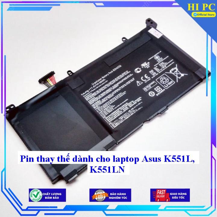 Pin thay thế dành cho laptop Asus K551L K551LN - Hàng Nhập Khẩu