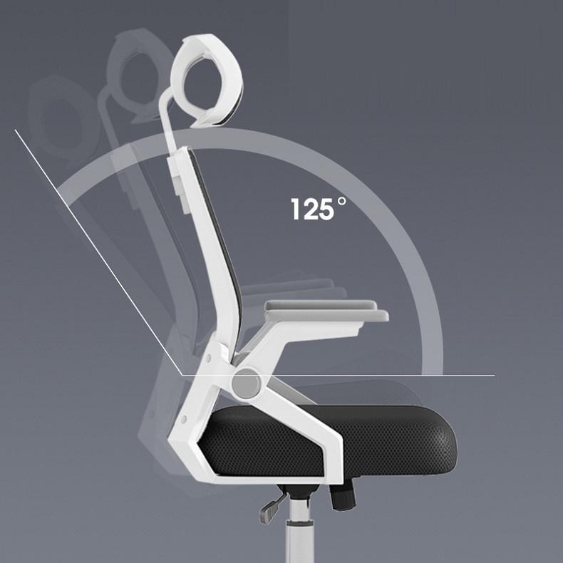 Ghế xoay văn phòng Công Thái học mẫu mới nhất, tựa lưng lưới thoáng mát - RE0726