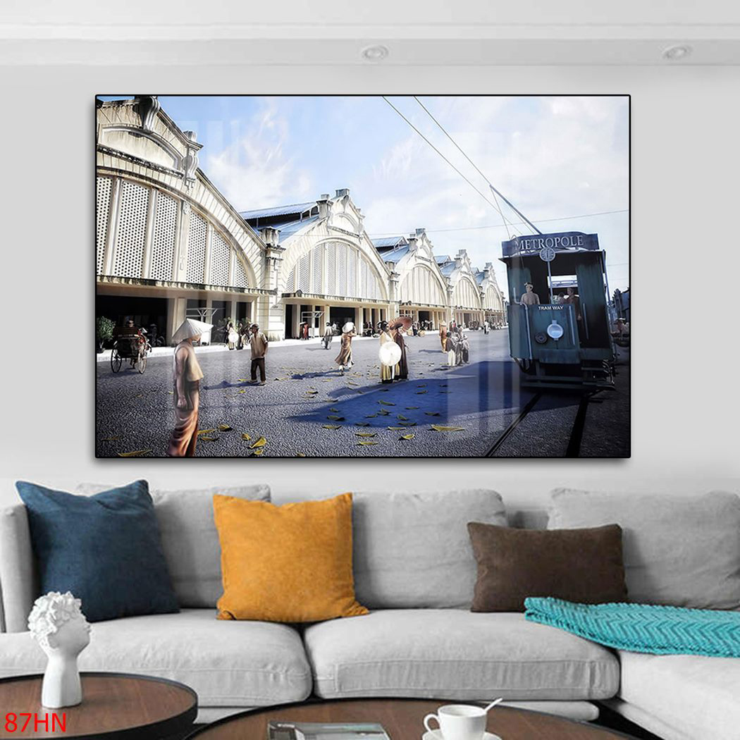 Tranh Nghệ Thuật Động Vật Treo Tường - Tranh Canvas Đôi Chim Nghệ Thuật Đẹp