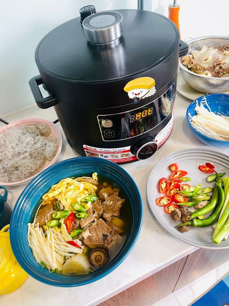Nồi áp suất điện đa năng Tefal CY754830 Turbo Cuisine 5,0 L - Đồ Gia Dụng Đức, Châu Âu - Homeliving