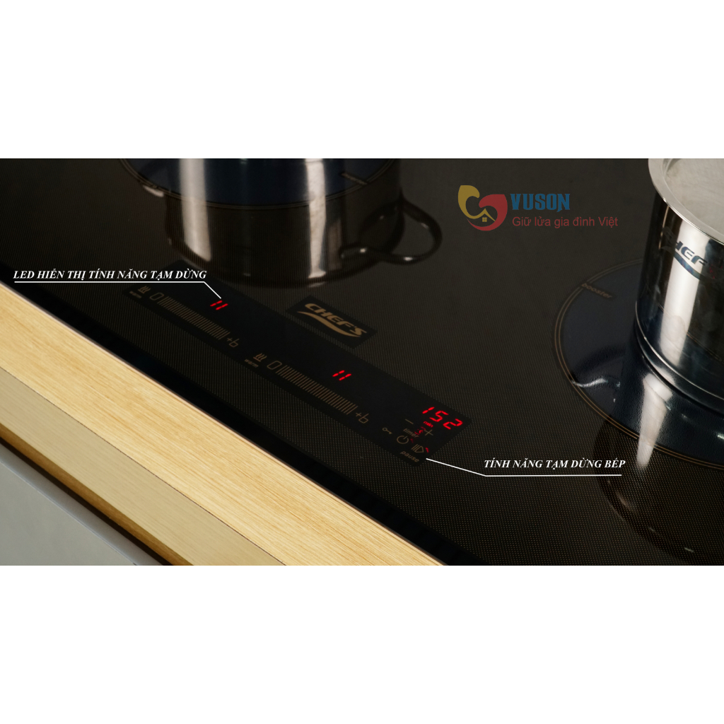 Bếp từ Chef's EH-DIH888S - Hàng Chính Hãng