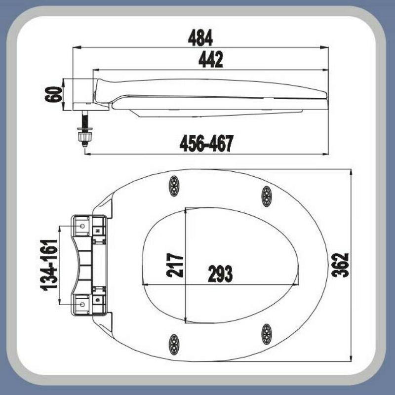 NẮP BỒN CẦU ĐÓNG ÊM SIÊU BỀN HA29