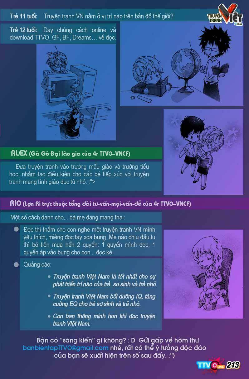 tạp chí truyện tranh việt nam online - ttvo chapter 3.2 133