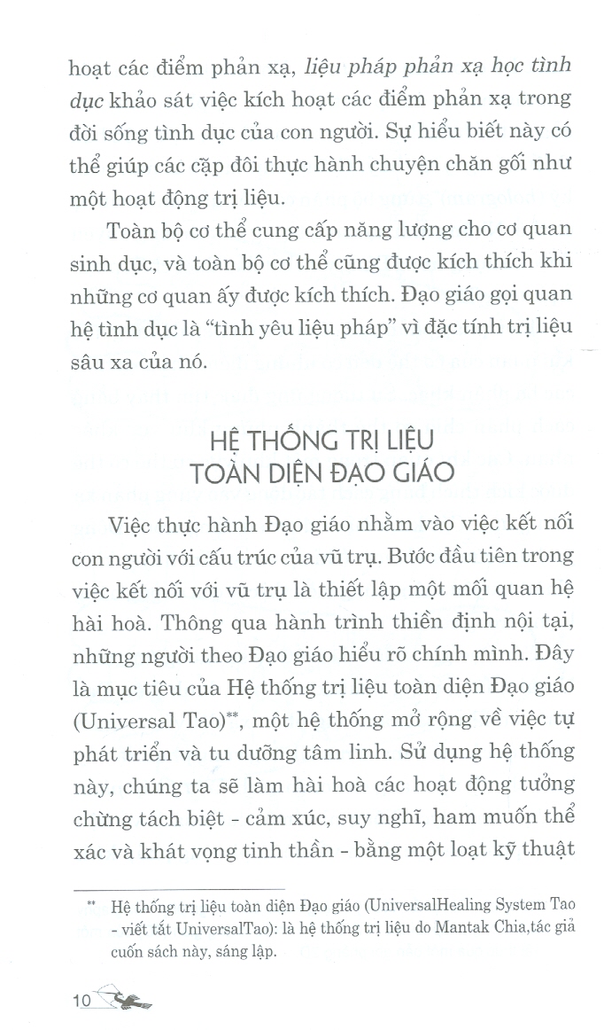 BÍ THUẬT ĐẠO GIÁO - LIỆU PHÁP PHẢN XẠ HỌC TÌNH DỤC