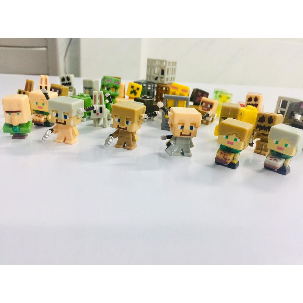 Bộ 36 nhân vật mini figure minecraft mẫu 3 ( mẫu mới)