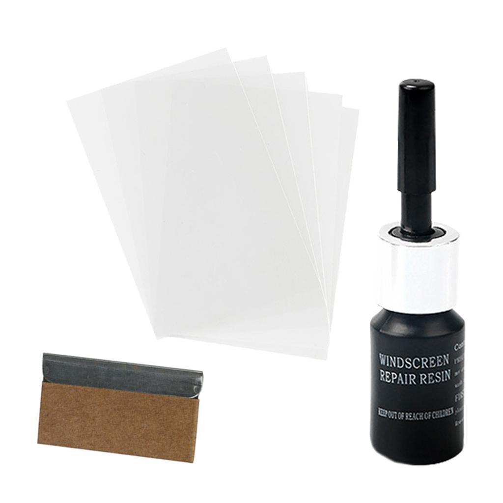 2x Car Windshield Repair Kit Auto Windscreen Glass Scratch Crack Repairing Resin