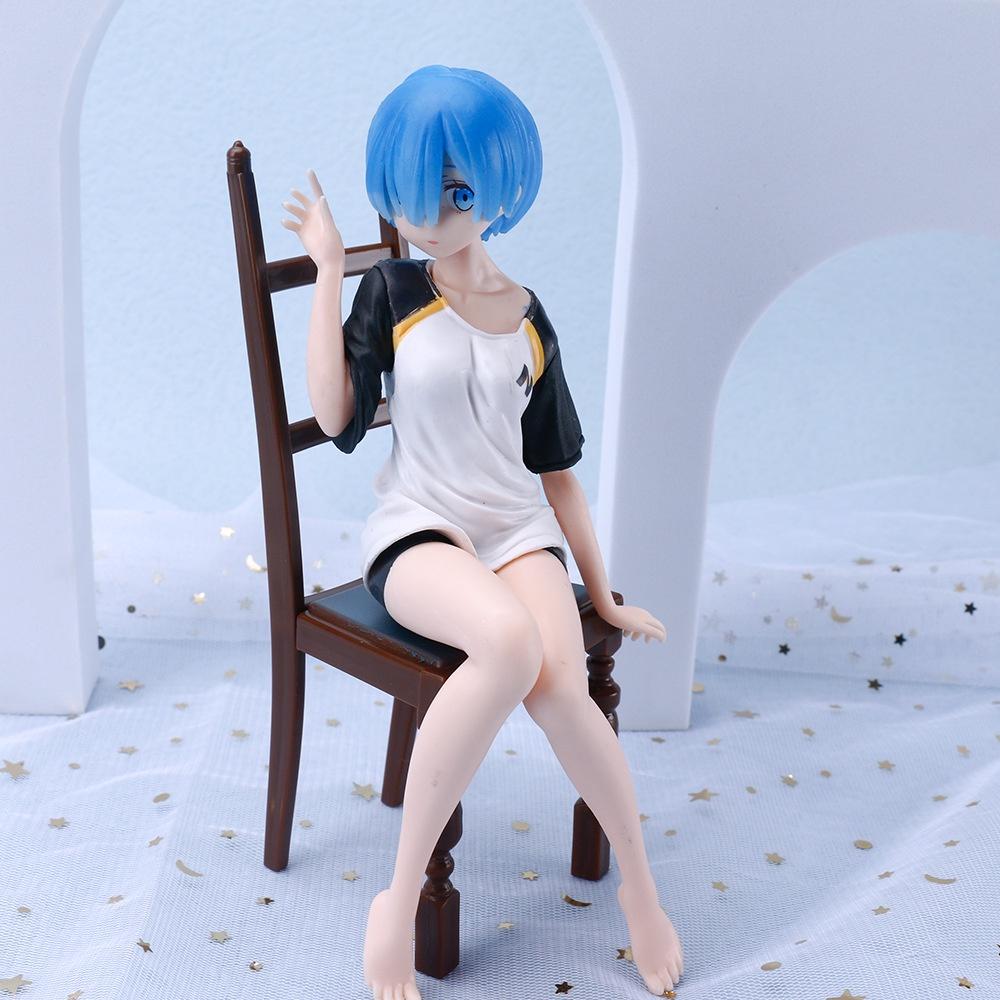 Mô Hình Anime- Mô Hình Nhân Vật Rem- Cô Hầu Gái cao 16cm