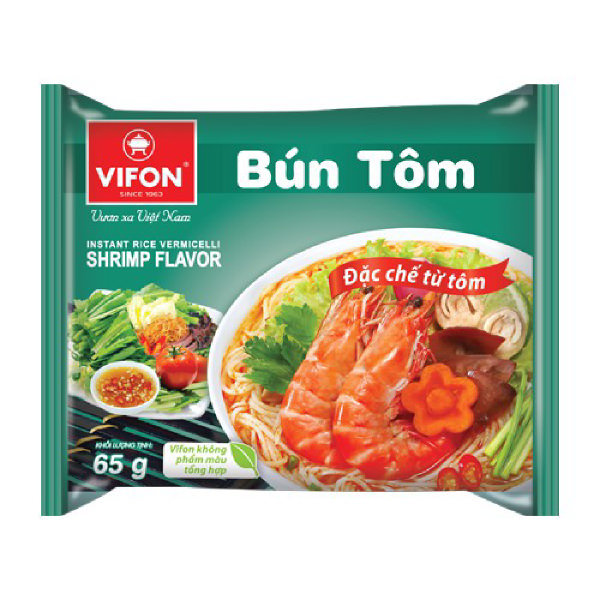 Thùng 30 Bún Tôm VIFON (65g / Gói)