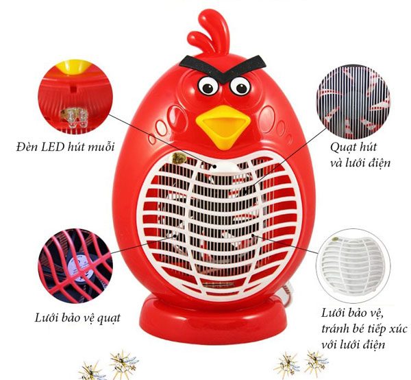 Đèn bắt muỗi hình thú cao cấp