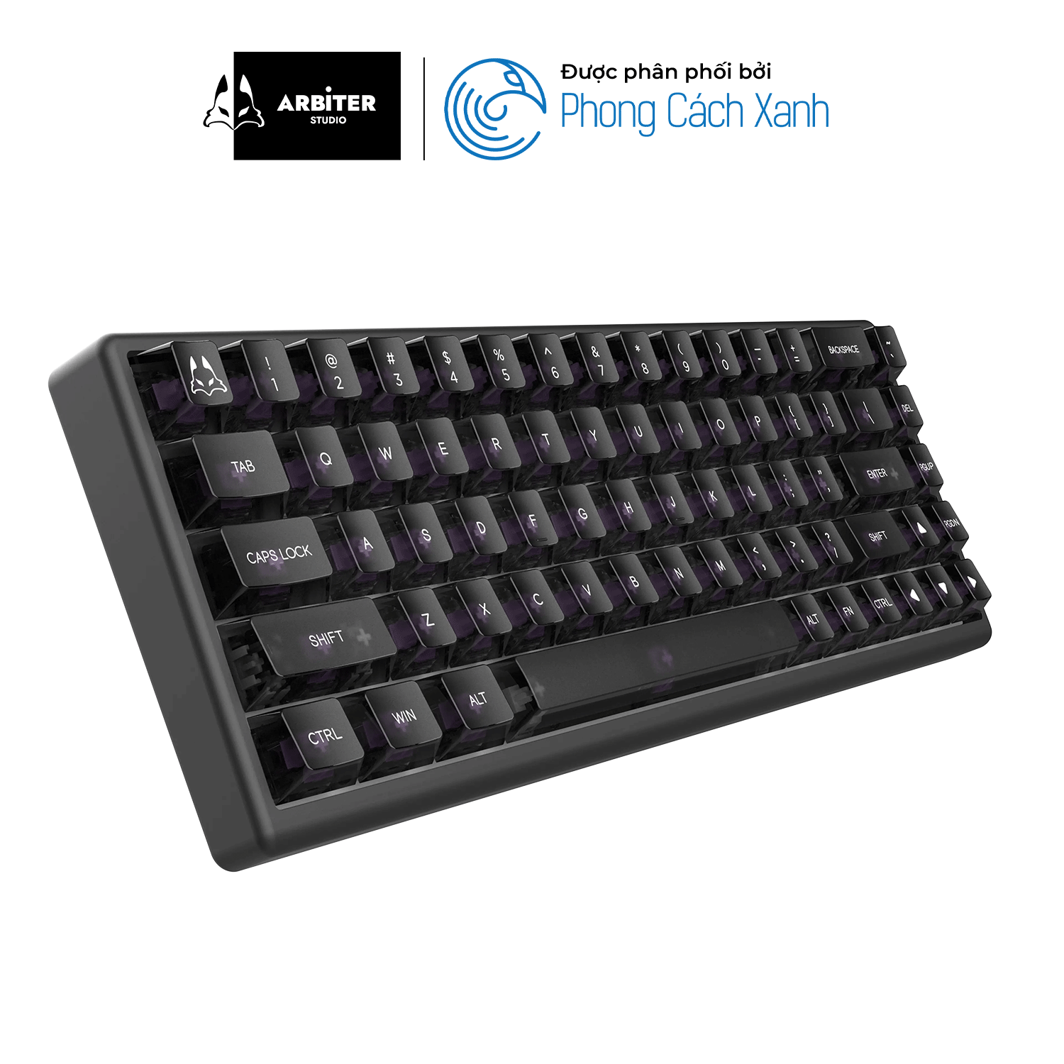 Bàn phím từ HE Arbiter Studio Polar 65 Phantom - Hàng Chính Hãng