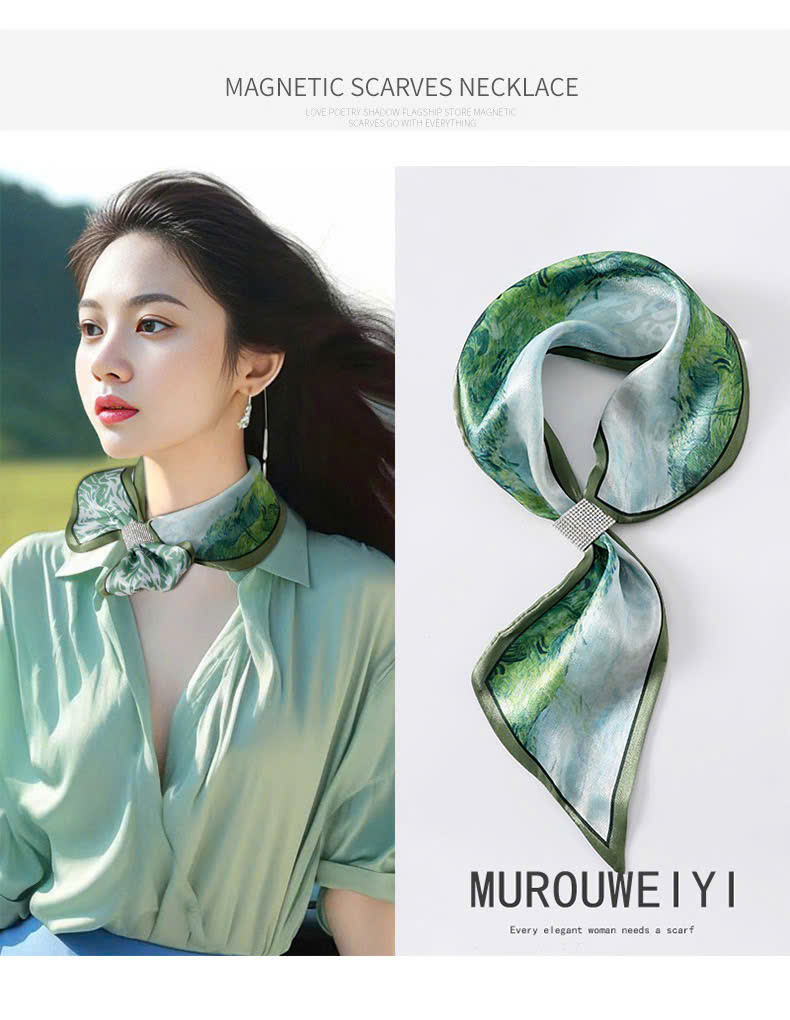 KHĂN LỤA DÀI KHĂN QUÀNG CỔ KHĂN CHOÀNG LỤA BĂNG ĐÔ TRANG TRÍ NƠ CAO CẤP ĐA NĂNG SANG TRỌNG THANH LỊCH MÃ 18-38